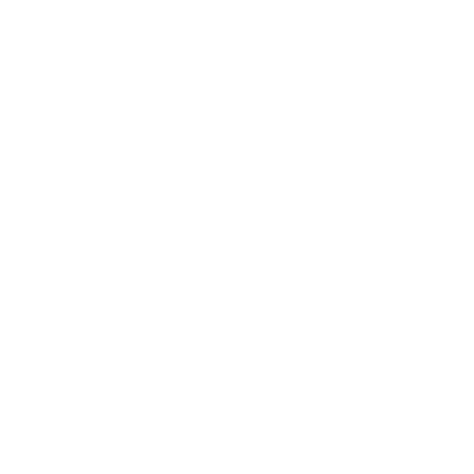 Black cat with green eyes on white background.